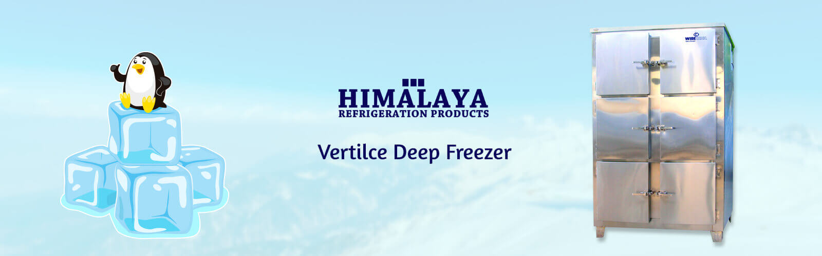 Verticle Deep Freezer